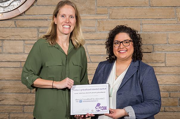 UNC was recognized as being a breastfeeding-friendly public venue from the Weld County Public Health Department on Friday, Jan. 11.